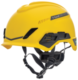 HELMET,V-GARD H1,TRIVENT,FT3PIV,YELLOW